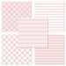 Blush Pink &amp; White Paper to Print Pink Stripe Digital Paper - Etsy