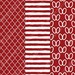 Dark Red Digital Paper Pack for Scrapbooking - Etsy