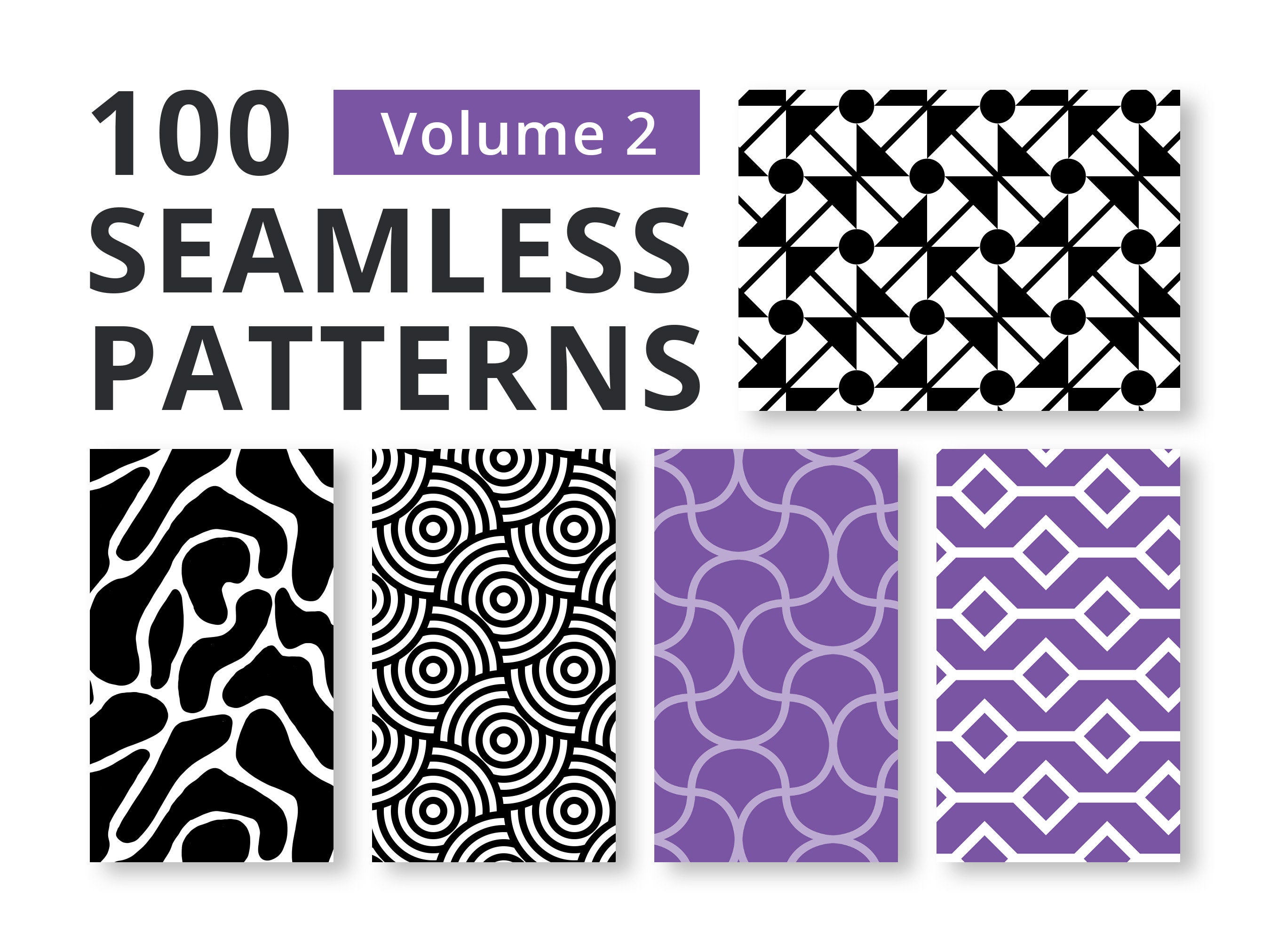 Patterns 100 Transparent Seamless Patterns to Use With