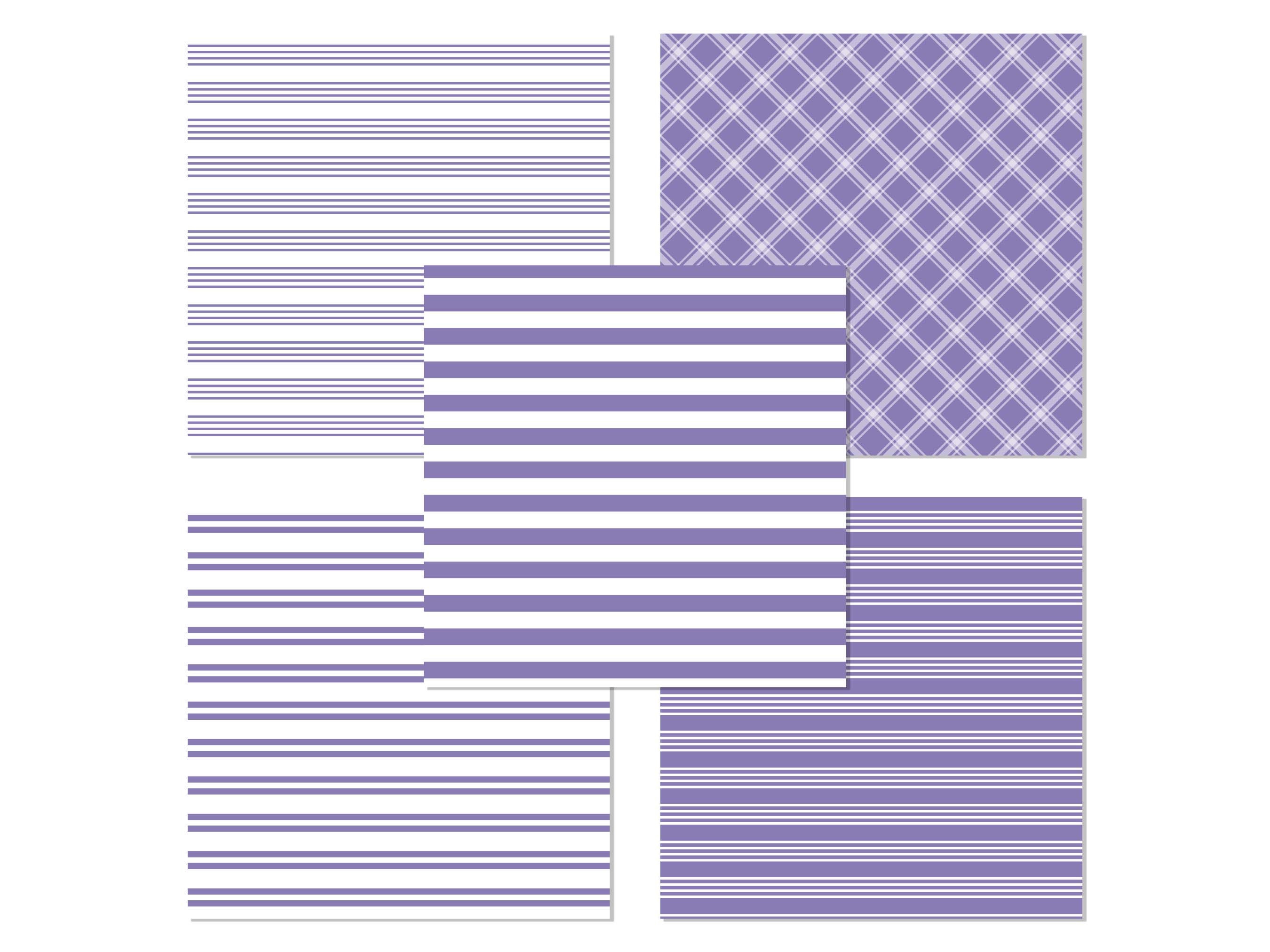 Purple Striped Background, Light Purple Patterns, Stripes Digital Paper ...