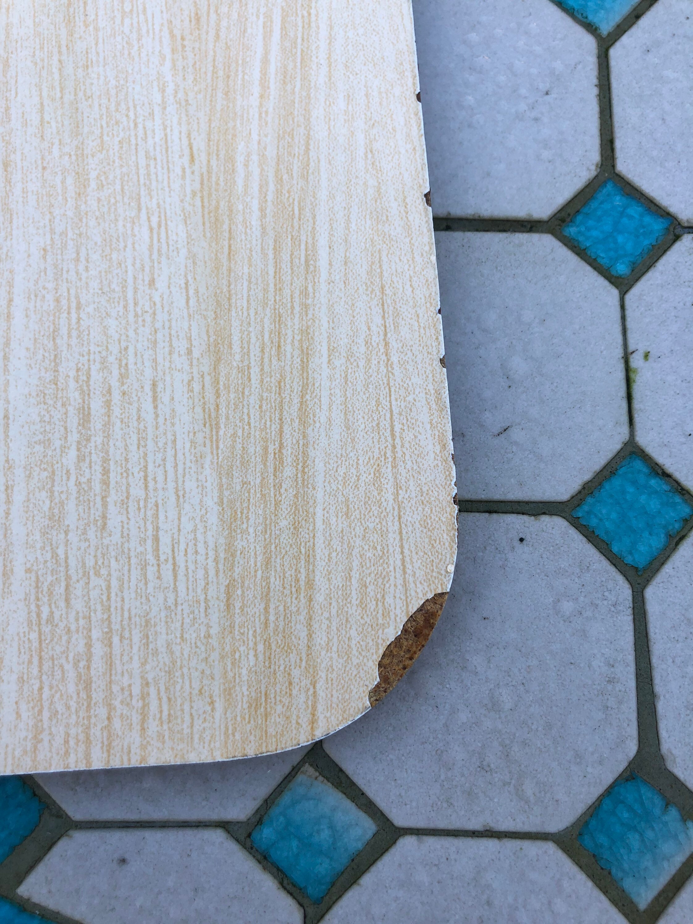 Melamine Large Vintage Cutting Board Bread 1980s Etsy