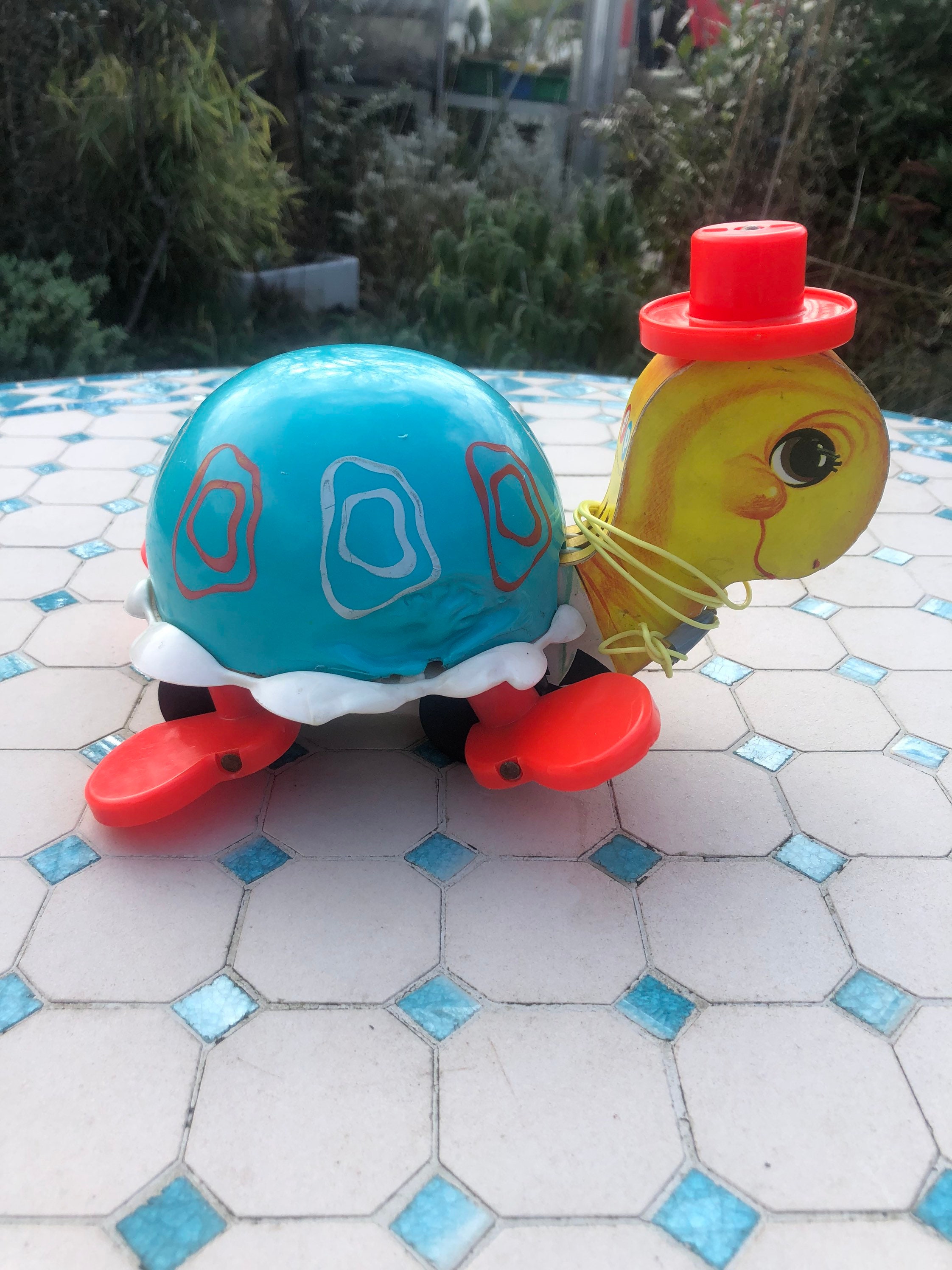 Fisher Price Turtle Pull Toy - Etsy UK