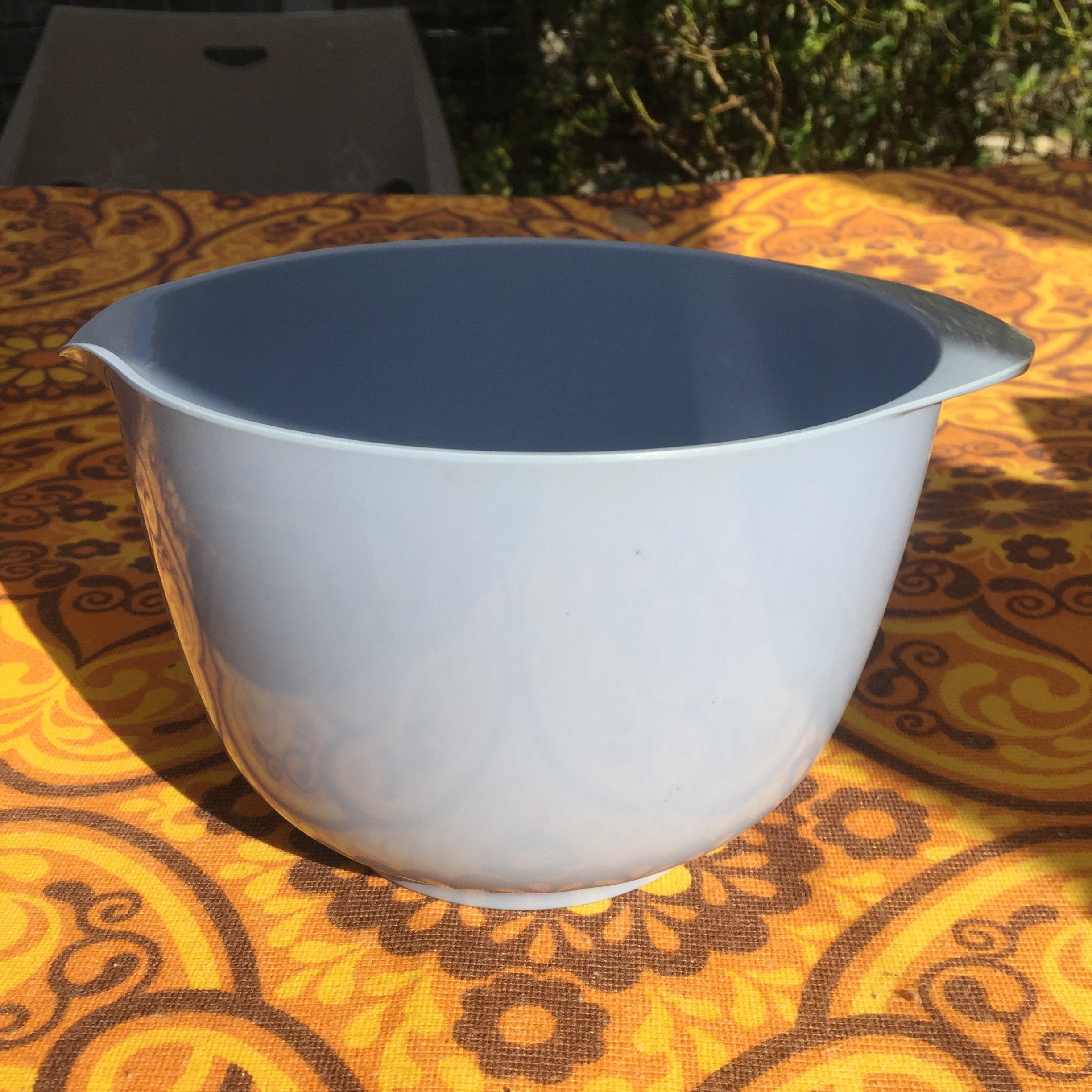 Pale blue melamine mixing bowl Cole and Mason 1980s Etsy