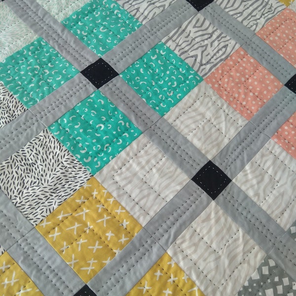 Omheind PDF-quiltpatroon