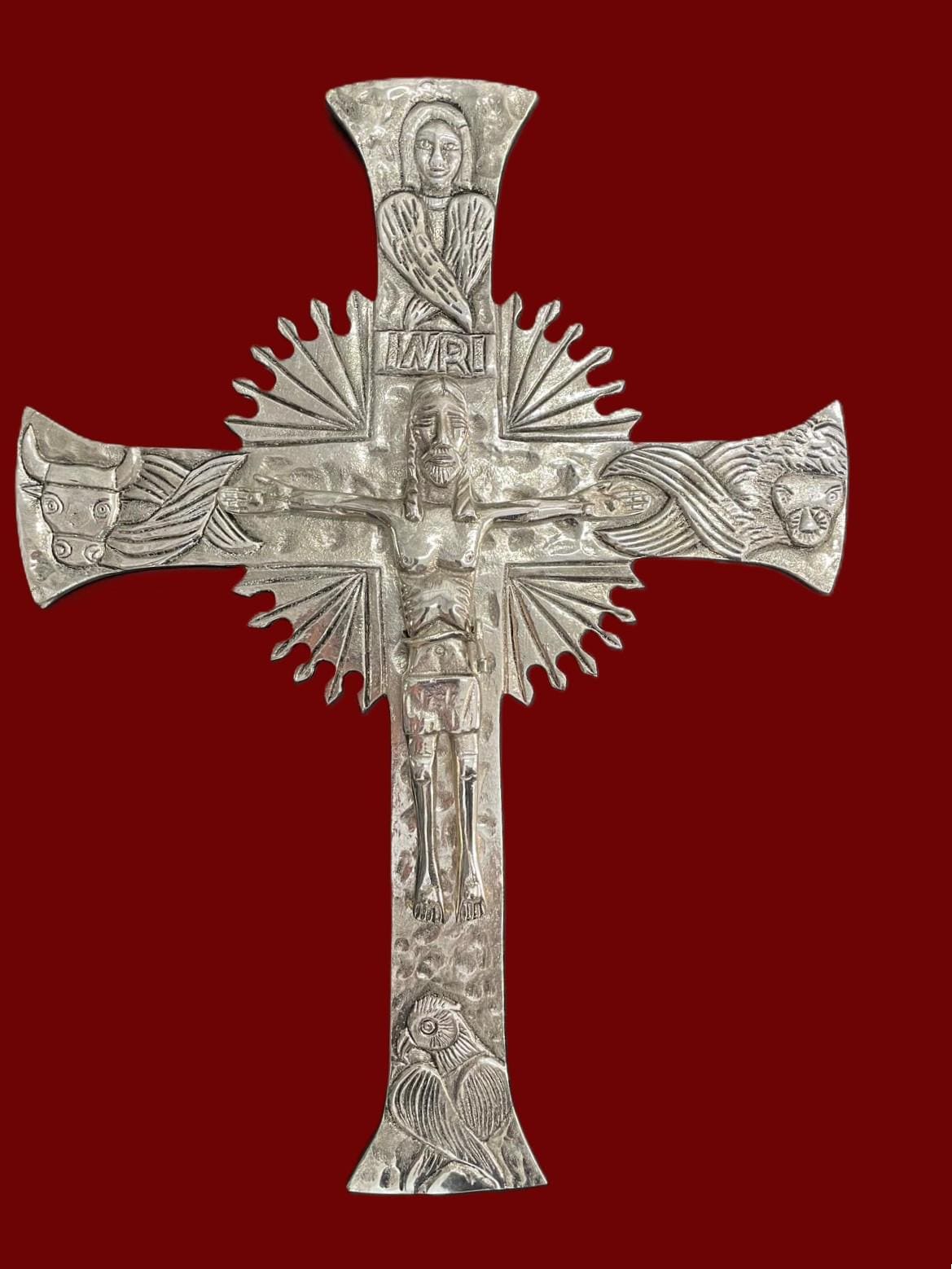 Neocatechumenal Glorious Cross for Wall in Silver-plated Brass - Etsy