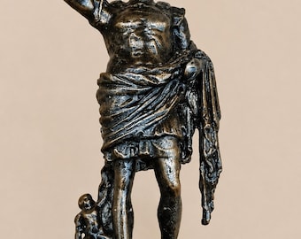 Statue of Augustus of Prima Porta – Miniature in Zamak