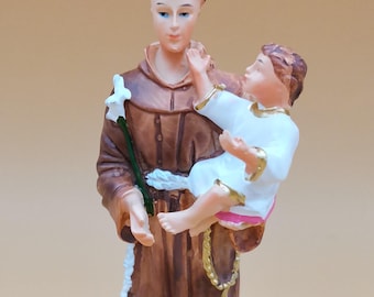 Statue of Saint Anthony of Padua - 13 cm