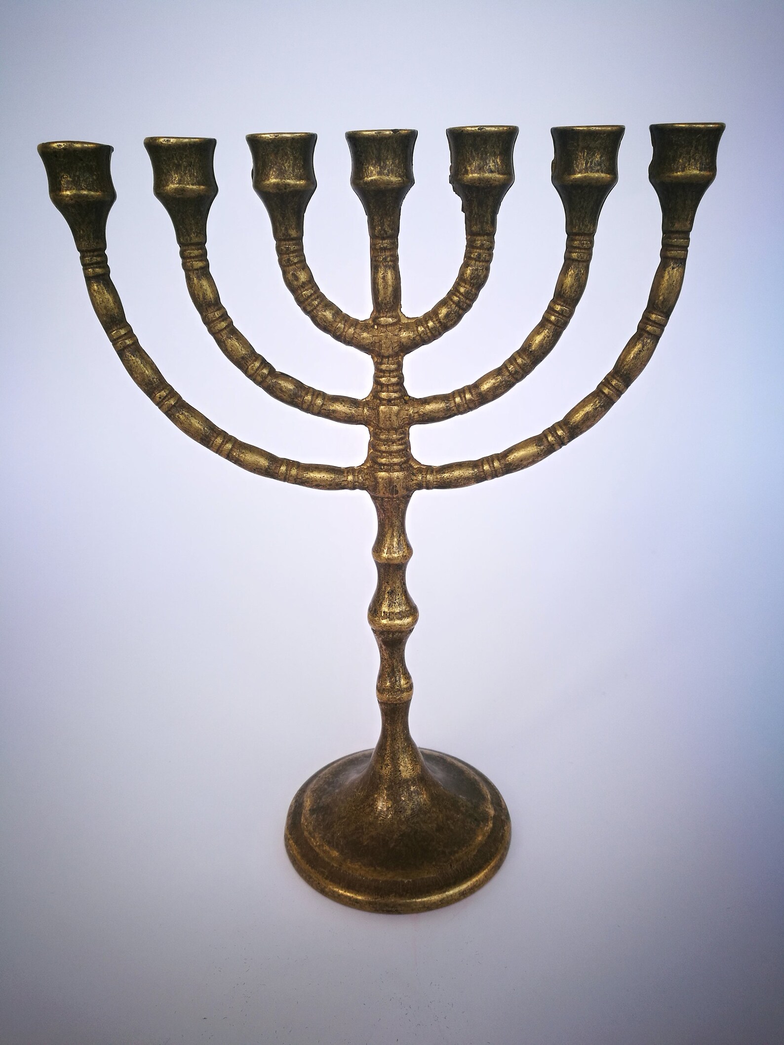 Candelabro Ebraico Menorah Hannukkah ottone brunito sette Etsy Candelabro Ebraico Menorah Hannukkah ottone brunito sette Etsy