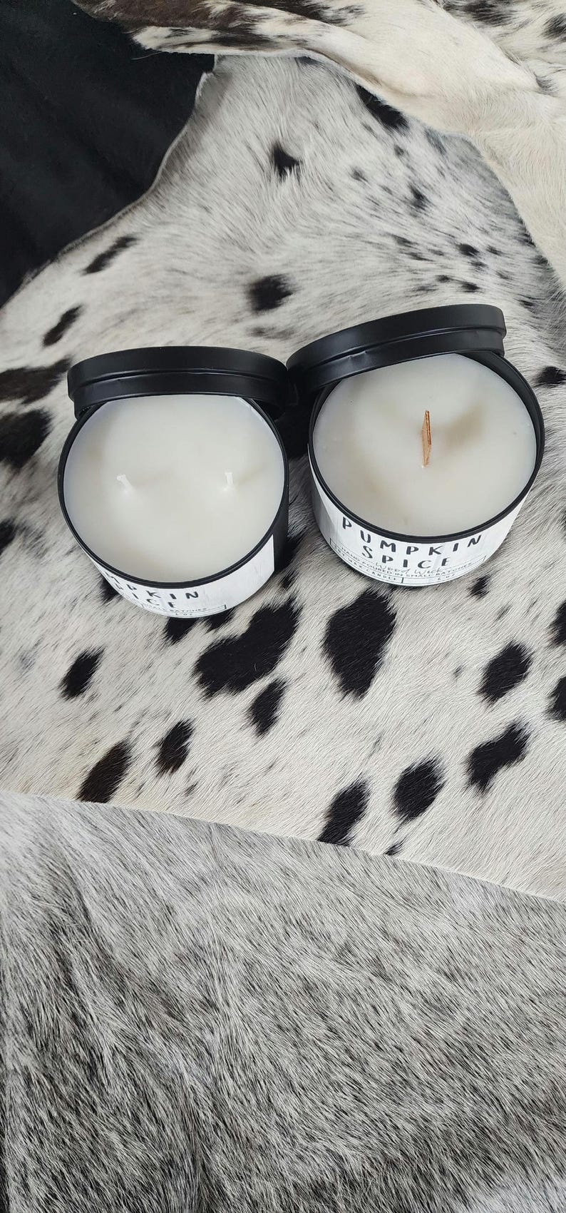 Pumpkin Spice SOY Candle 2 8oz Candle. Etsy