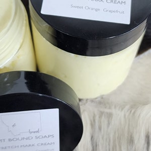 Stretch Mark Cream handmade &quot;made to order &quot; you choose scent