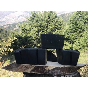 7 Bars in a 2 lb Loaf Pine Tar Hunters  Soap