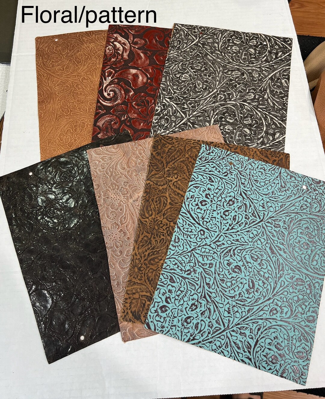 DISCOUNT Cowhide Leather Bundle Packs Etsy