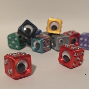 Googly Eyed Dice