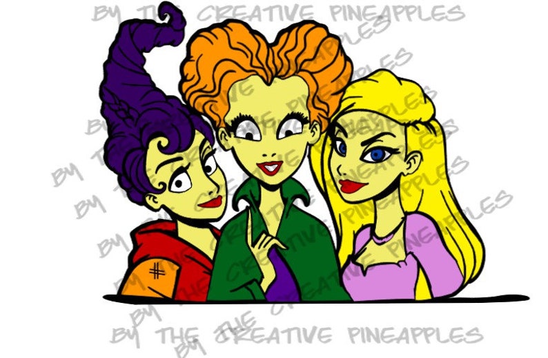 Sanderson Sisters Svg File Etsy
