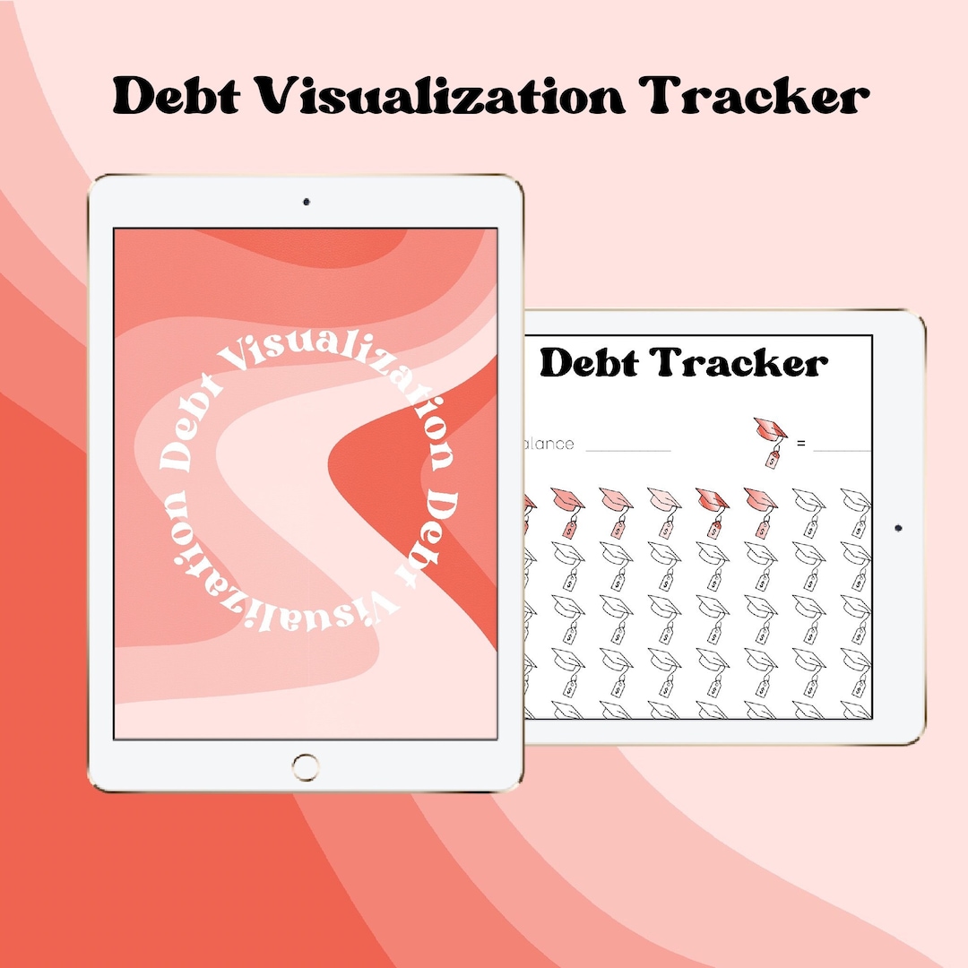 Debt Visualization Goodnotes Notability Debt Manager Digital - Etsy