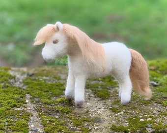 Gefilztes Pony, kleines Pferd