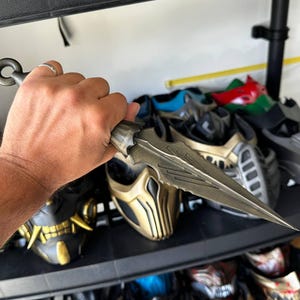 Kunai inspired Mortal Kombat movie / Gift for gamer / Prop for cosplay / Mortal Kombat inspired weapon / Scorpion Kunai only
