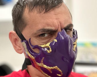Mileena mask MK11 - Visage of the Parkkon Goddess / Mortal Kombat / Cosplay