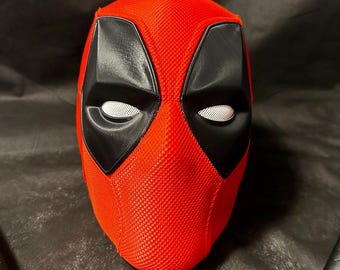 Deadpool Mask / Deadpool Helmet Replica / Deadpool 3 / Deadpool & Wolverine / Deadpool cosplay mask