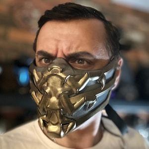 Scorpion mask from Mortal Kombat 11 - Scorpion Bite