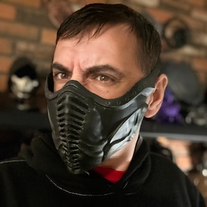 Noob Saibot mask from Mortal Kombat 11 - Darkness
