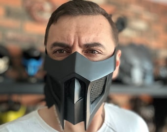 Noob Saibot mask from Mortal Kombat 11 - Classic Noob
