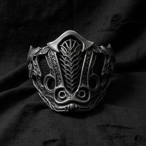 Maschera Sub Zero dal film Mortal Kombat 1 / Maschera Cosplay / Regalo per gamer