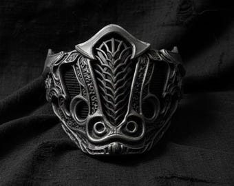 Sub Zero mask from Mortal Kombat 1 Movie / Cosplay mask / Gift for gamer
