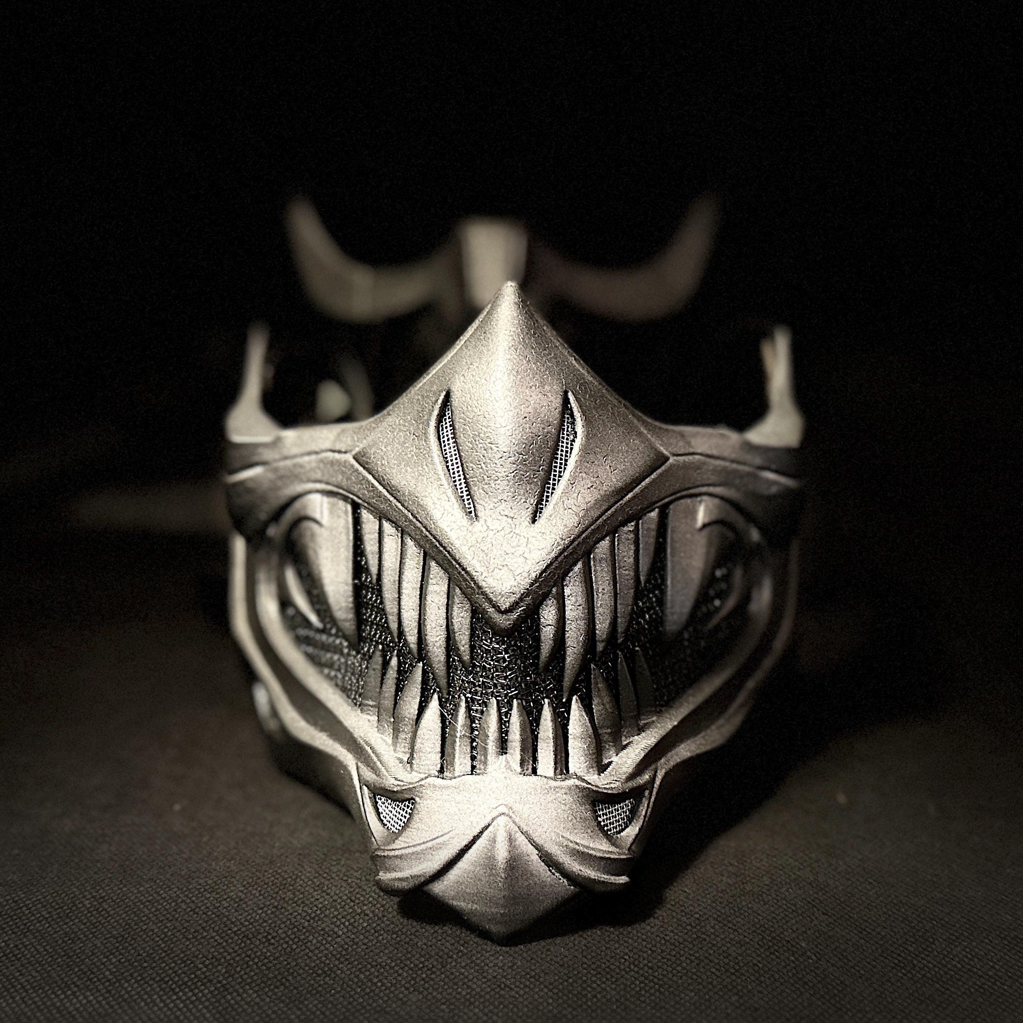 Noob Saibot Mask From Mortal Kombat 1 - Chaotic Strategist - Etsy