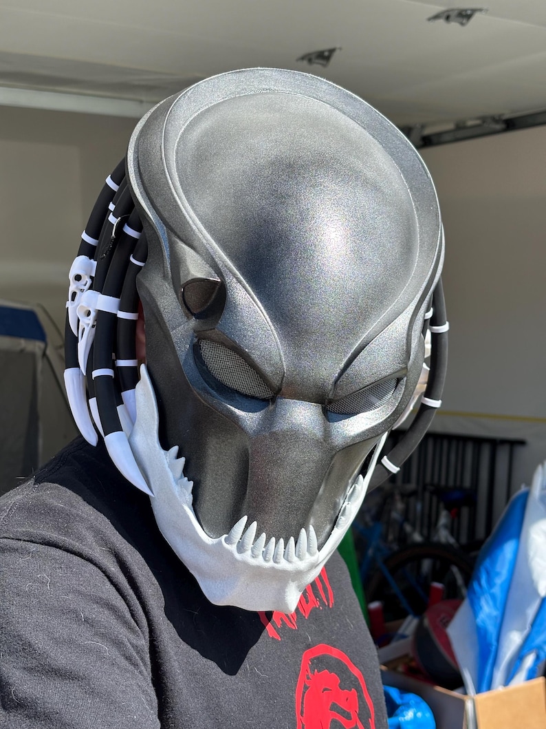 Predator Mask - Mr. Black / Predator Helmet / Predator Cosplay - Etsy