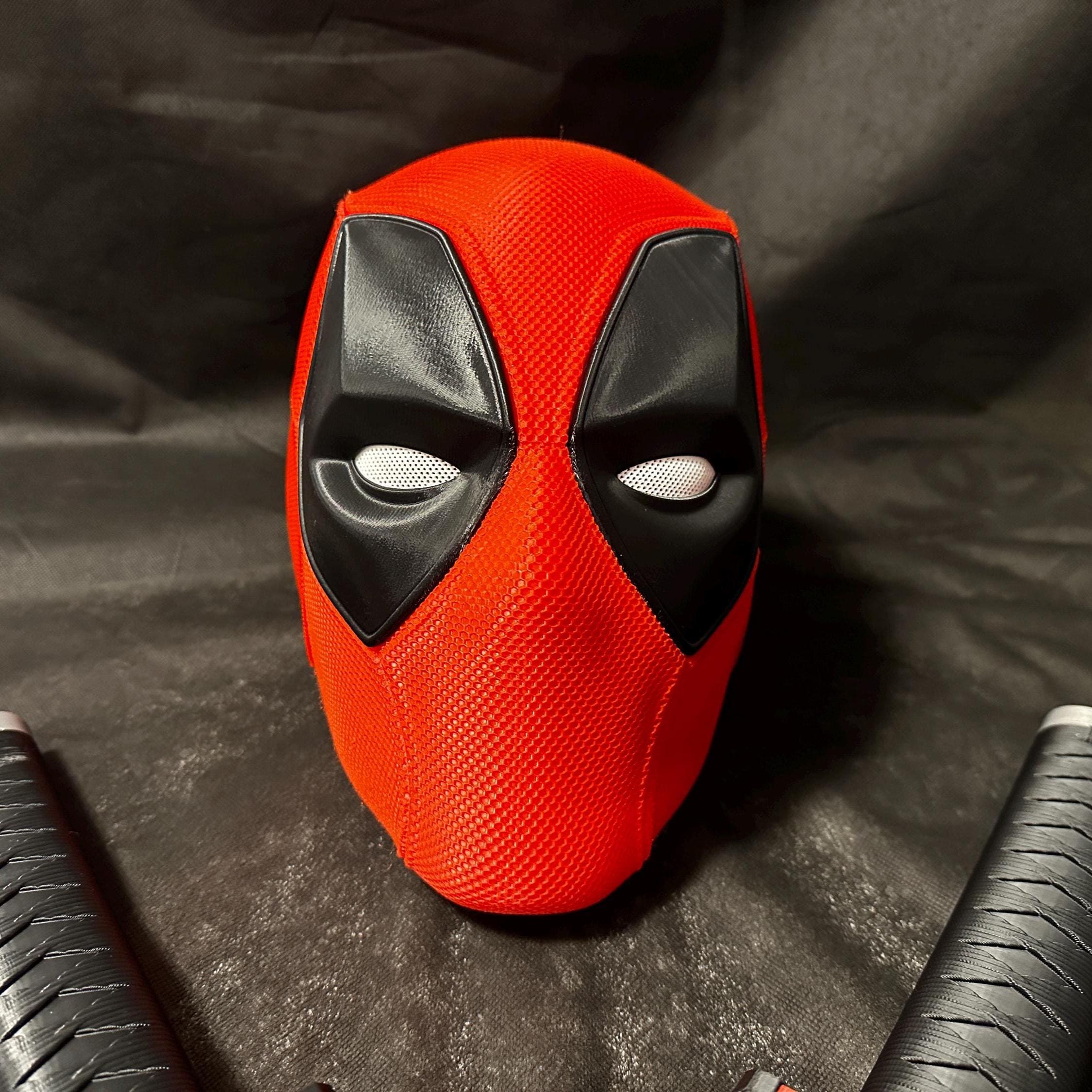 Deadpool face mask - Etsy 日本