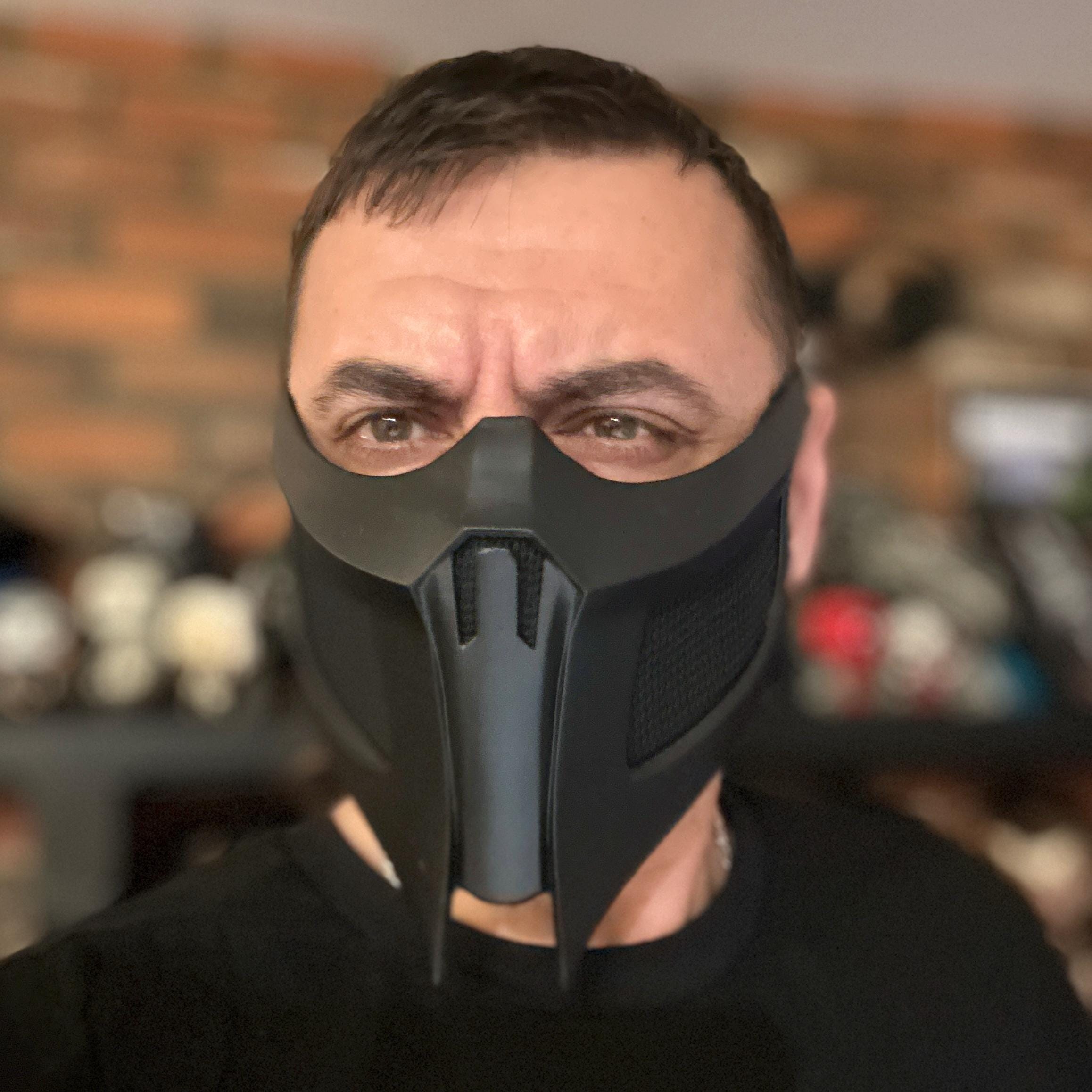 Noob Saibot Mask From Mortal Kombat 1 - Shadow of Anarchy - Etsy