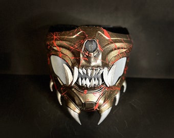 Scorpion mask from Mortal Kombat 11 - Faithful Warrior (Blood version)