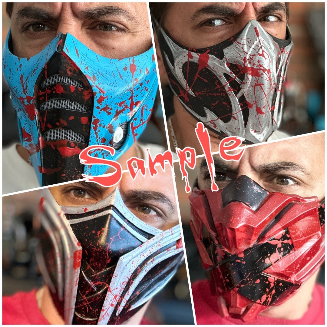 Mileena Mask From Mortal Kombat 1 - Hungry Hipster - Etsy