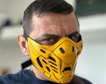 Scorpion alternate mask from Mortal Kombat - Smoldering Flame