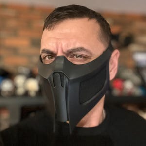 Noob Saibot mask from Mortal Kombat 1 - Shadow of Anarchy