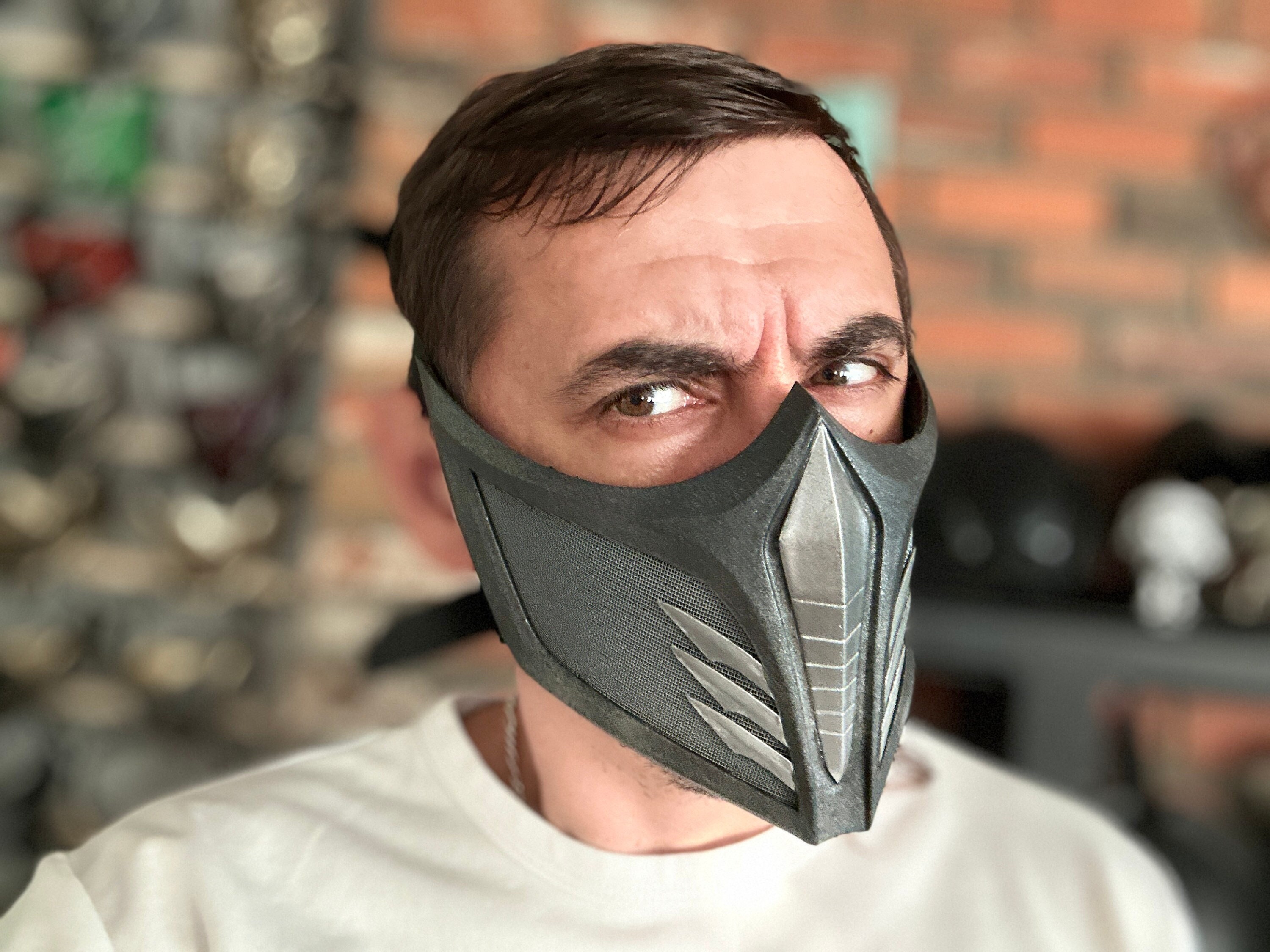 Sub Zero Mask From Mortal Kombat 11 - Wild Hail - Etsy