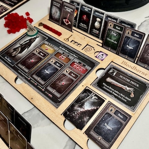 bloodborne card game sleeves Amazon.com: Vampire Knight Game Card Sleeves 102 Pack – Perfect for MTG  Vampire Commander Decks Like Edgar Markov main image 1