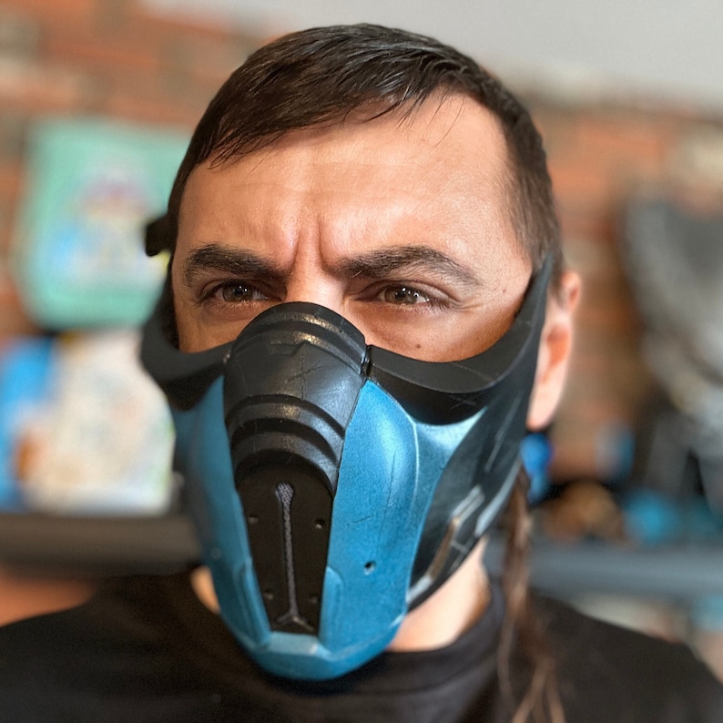 Sub Zero Mask From Mortal Kombat X - Etsy