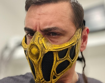 Scorpion alternate mask from Mortal Kombat - Withering Gaze