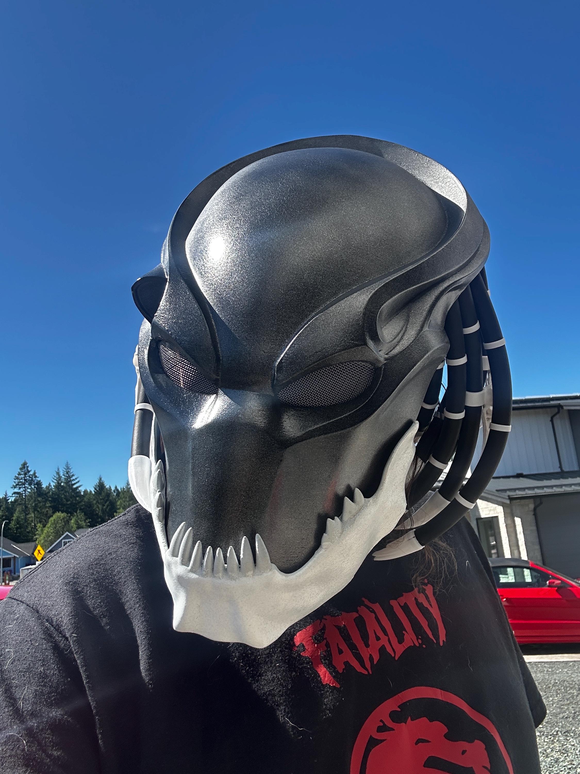 Predator Mask - Mr. Black / Predator Helmet / Predator Cosplay - Etsy
