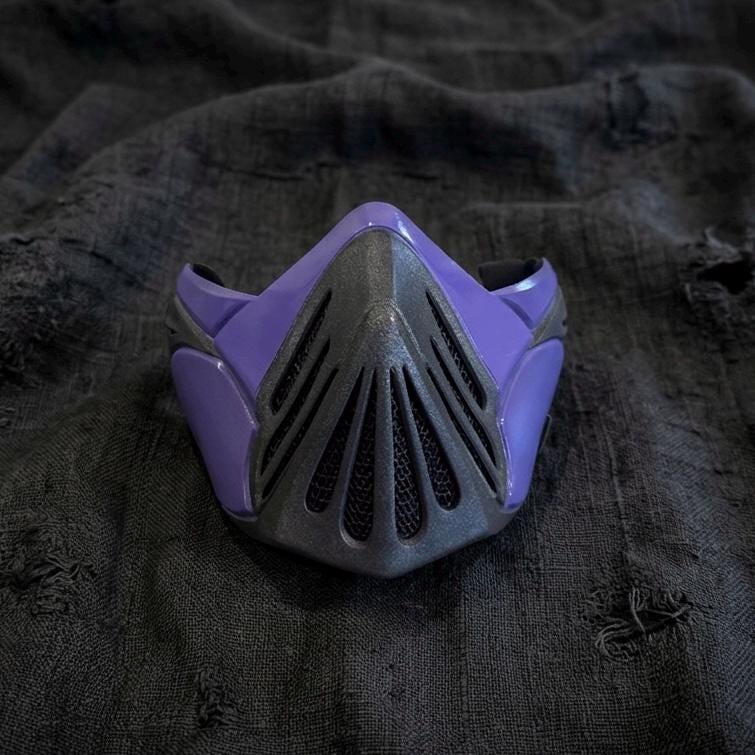 Rain Mask From Mortal Kombat 1 - Annihilation - Etsy