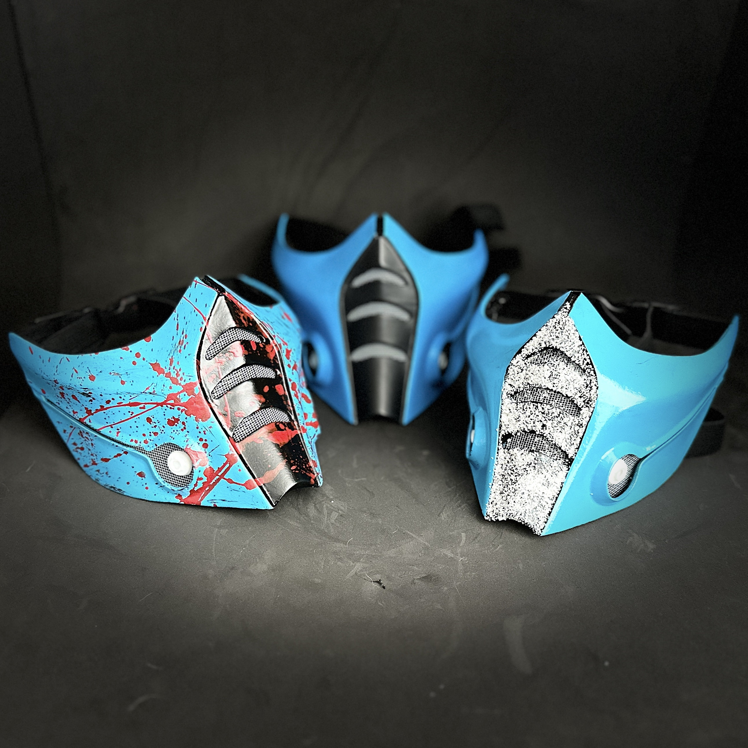 Sub Zero Mask From Mortal Kombat 9 - Etsy
