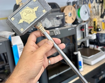 Shao Kahn hammer - Realm Crusher (mini copy) / Cosplay / Gift for gamers