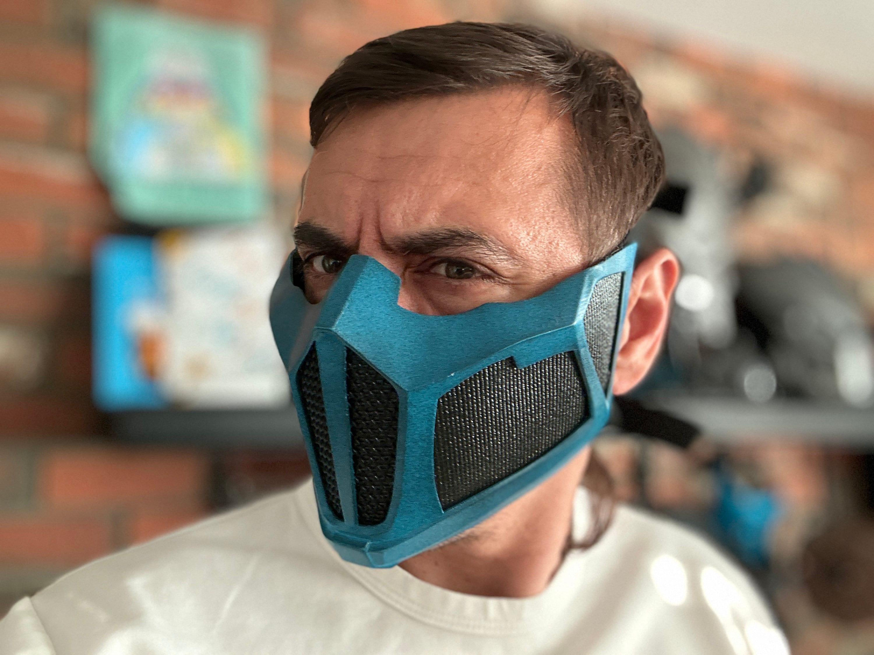 Sub Zero Mask From Mortal Kombat X - Revenant - Etsy