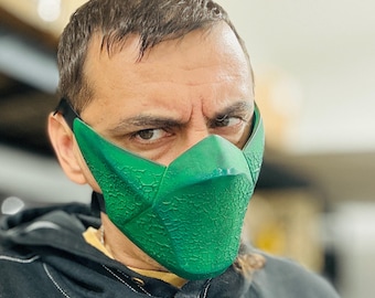 Classic mask from Mortal Kombat 1- Reptile / Scorpion / Sub Zero / Noob Saibot / Smoke / Ermac /Rain / Floyd / Chrome