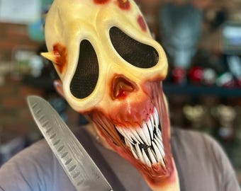 Ghostface mask - Baraka's Nightmare / Cosplay mask / Videogame / Gift