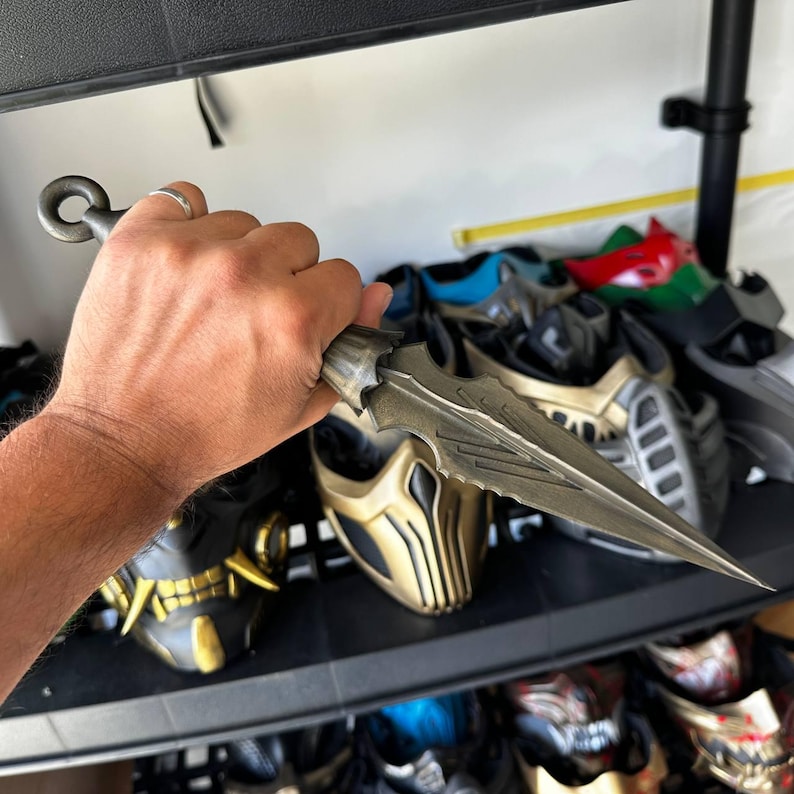 Kunai inspired Mortal Kombat movie / Gift for gamer / Prop for cosplay / Mortal Kombat inspired weapon / Scorpion Kunai only