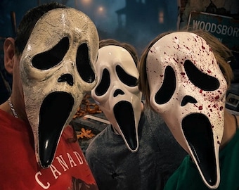 Ghostface MK1 version mask - Aged - Bloody - Classic / Cosplay mask / Videogame / Gift