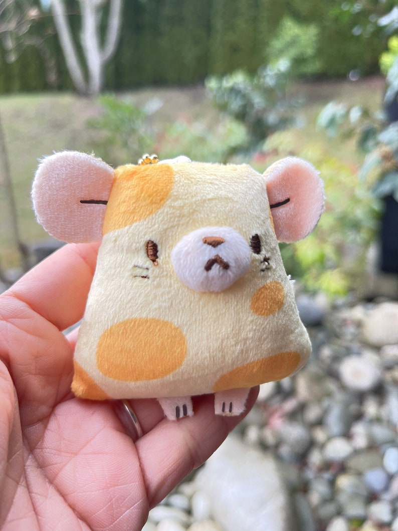 Cute Cheese the Mouse Plushie Mascot - Etsy